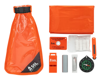 Survive Outdoors Longer 01401727 Scout Survival Kit Waterproof Orange