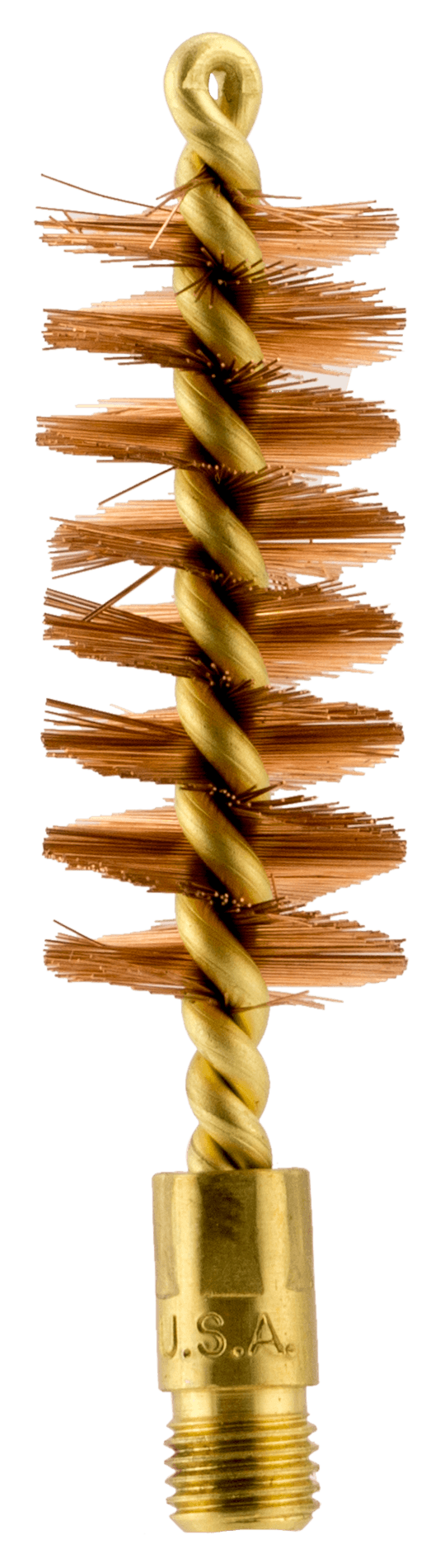 Pro-Shot 20S Bore Brush 20 Gauge Shotgun #5/16-27 Thread Bronze Bristles Looped Tip Brass Core