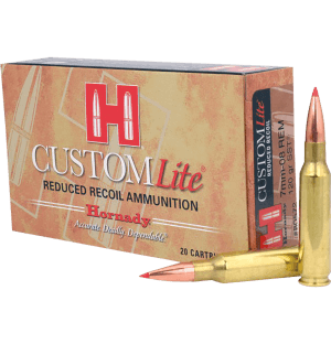 Hornady 80572 Custom Lite Hunting 7mm-08 Rem 120 gr Super Shock Tip (SST) 20rd Box