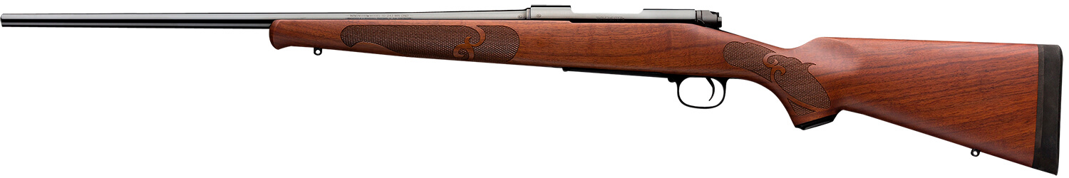 Winchester Repeating Arms 535200264 Model 70 Featherweight 270 WSM 3+1 24" Free-Floating Barrel Forged Steel Receiver w/Integral Recoil Lug Satin Walnut Feather Checkered Stock w/Schnabel Fore-End Pachmayr Recoil Pad No Sights - Image 2