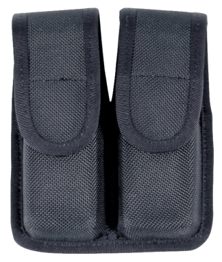 Blackhawk 44A000BK Double Mag Pouch  Black Cordura Compatible w/Single Stack/9mm/40/45