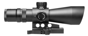 NcStar STP3942GV2 Mark III Tactical Gen 2 Black Hardcoat Anodized 3-9x 42mm Dual (Blue/Green) Illuminated P4 Sniper Reticle