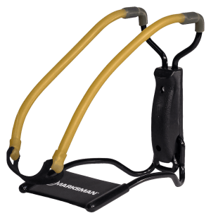 Marksman 3040 Marksman 3040 Folding Slingshot Yellow Classic Band Black Molded Handle