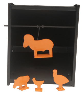 Beeman 2085 Pellet Trap  Steel Orange Target Airgun Metal Silhouette/Paper Targets