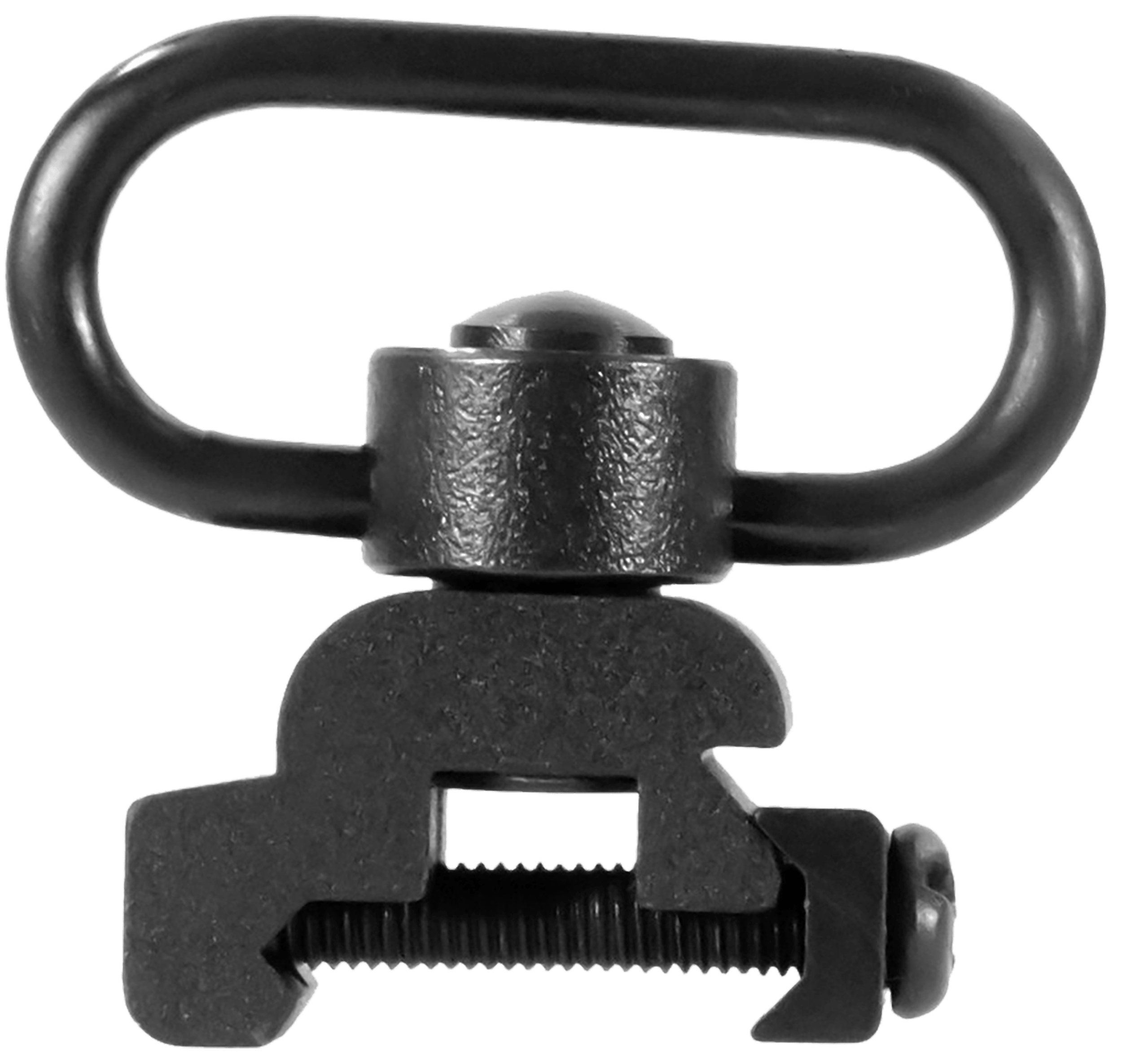 Aim Sports MT030 Sling Rail Mount Black Anodized 1.41" Quick Detach w/Push Button Aluminum Picatinny/Weaver