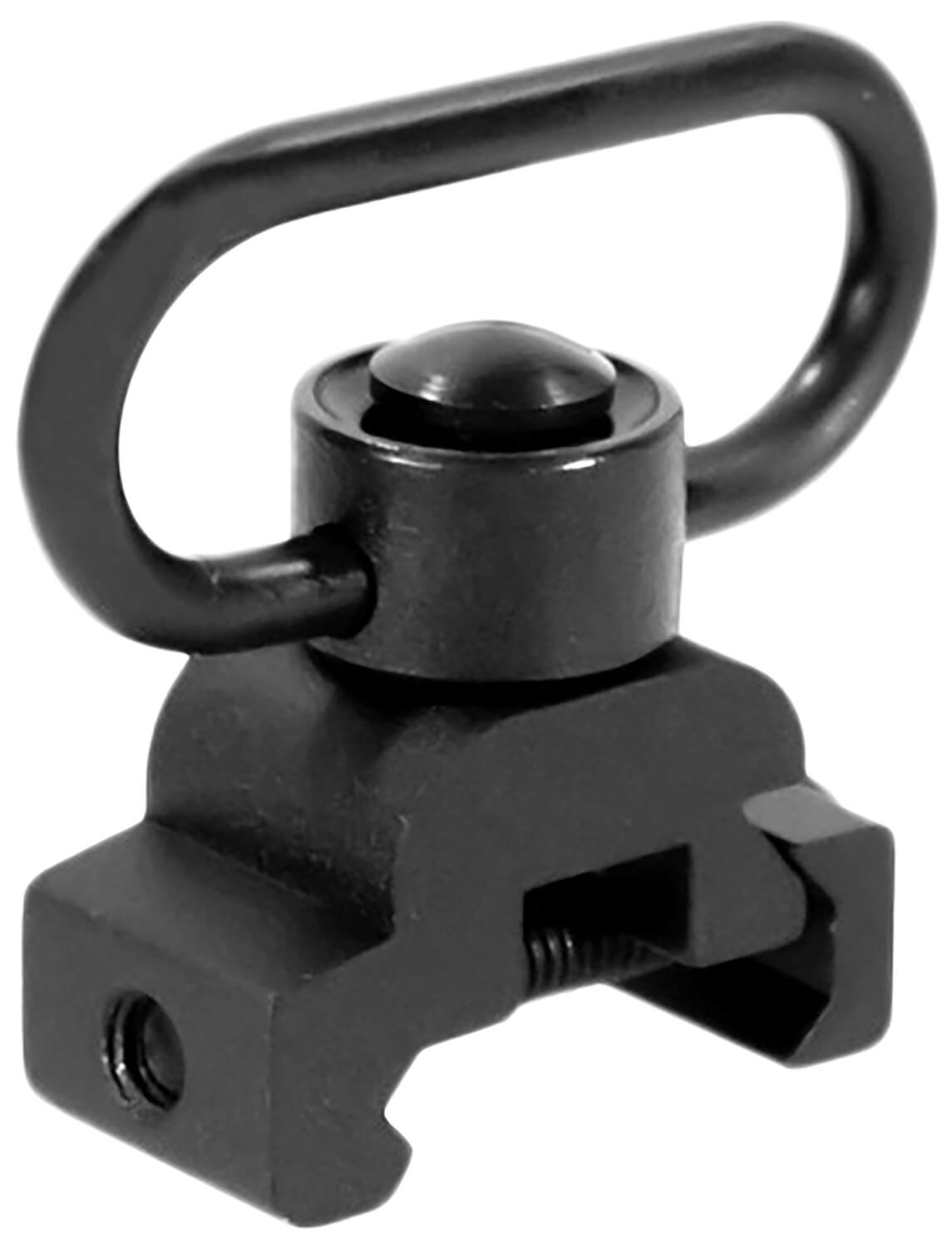 Aim Sports MT030 Sling Rail Mount Black Anodized 1.41" Quick Detach w/Push Button Aluminum Picatinny/Weaver - Image 3