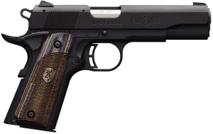 Browning 051814490 1911-22 Black Label Full Size Frame 22 LR 10+1  4.25 Stainless Steel Barrel  Matte Black Serrated Slide & Polymer Frame w/Beavertail"