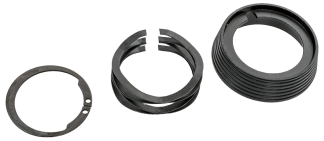 CMMG 55DA2CF Handguard Slip Ring Kit AR-15 Black Aluminum