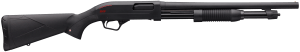 Winchester Repeating Arms 512252695 SXP Defender 20 Gauge 3 5+1 (2.75") 18" Barrel w/Chrome-Plated Chamber & Bore  Matte Black Barrel/Alloy Receiver  Drilled & Tapped  Non-Glare Textured Stock  Tactical  Ribbed Forearm  Inflex Recoil Pad"