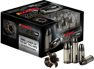 Barnes Bullets 21550 TAC-XPD Defense 357 Mag 125 gr TAC-XP 20rd Box