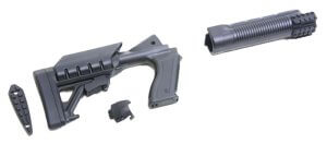 Archangel AA500 Tactical Pistol Grip Stock Black Synthetic 6 Position forMossberg 500 590