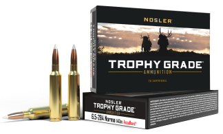 Nosler 60040 Trophy Grade 6.5x284 Norma 140 gr Nosler AccuBond 20rd Box