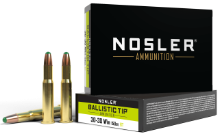 Nosler 40065 Ballistic Tip 30-30 Win 150 gr Round Nose Ballistic Tip 20rd Box