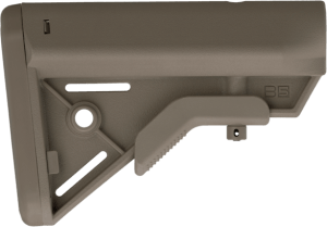 B5 Systems BRV1085 Bravo Flat Dark Earth Synthetic for AR-Platform with Mil-Spec Receiver Extension (Tube Not Included)