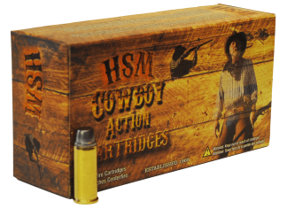 HSM 38551N Cowboy Action Target 38-55 Win 240 gr Round Nose Flat Point (RNFP) 20rd Box